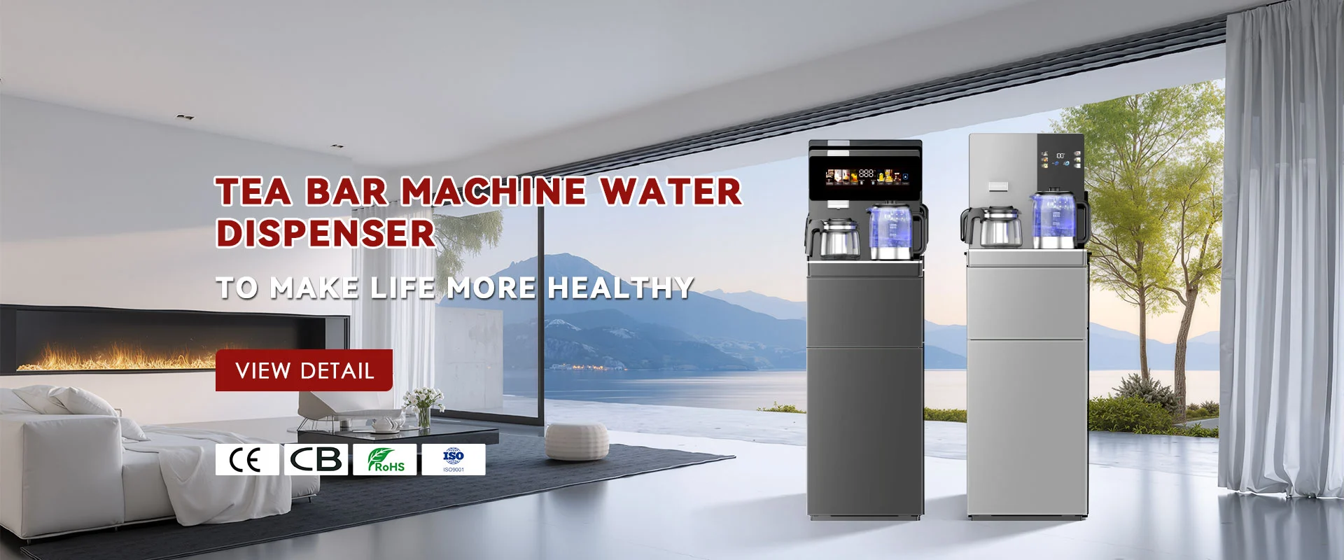 Nhà sản xuất máy pha trà nước Trung Quốc