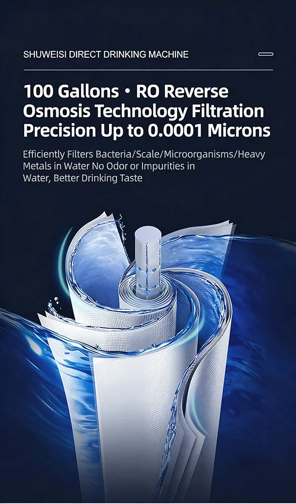 Vertical Commercial Water Purifier For Peoples